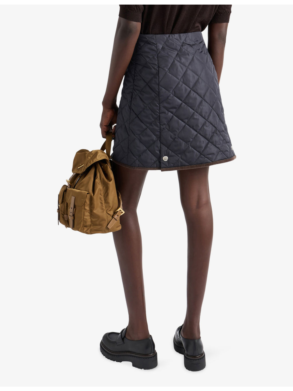 Lightweight Re-Nylon Mini Skirt - 4