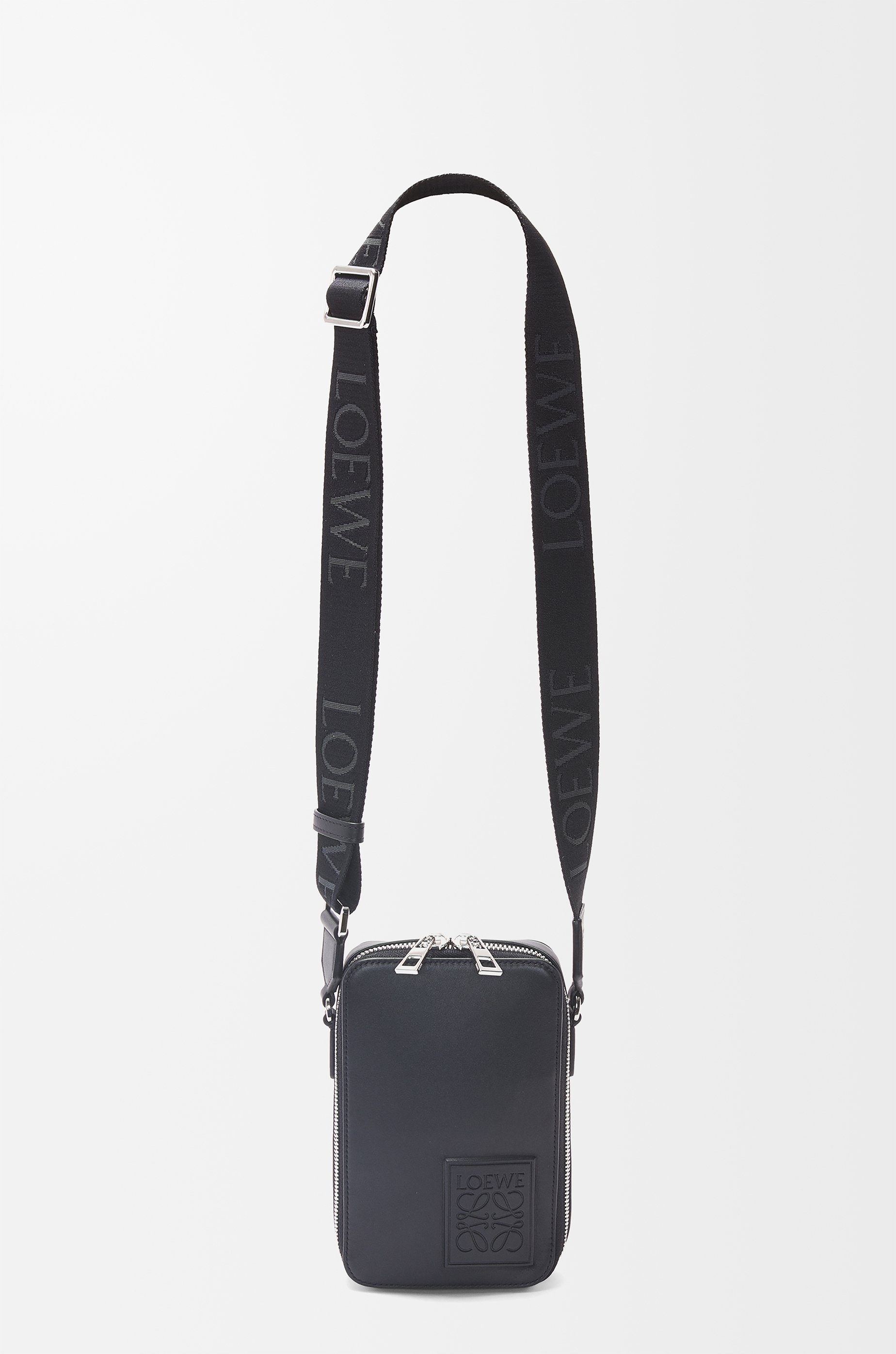 Vertical Crossbody Pocket in satin calfskin - 5