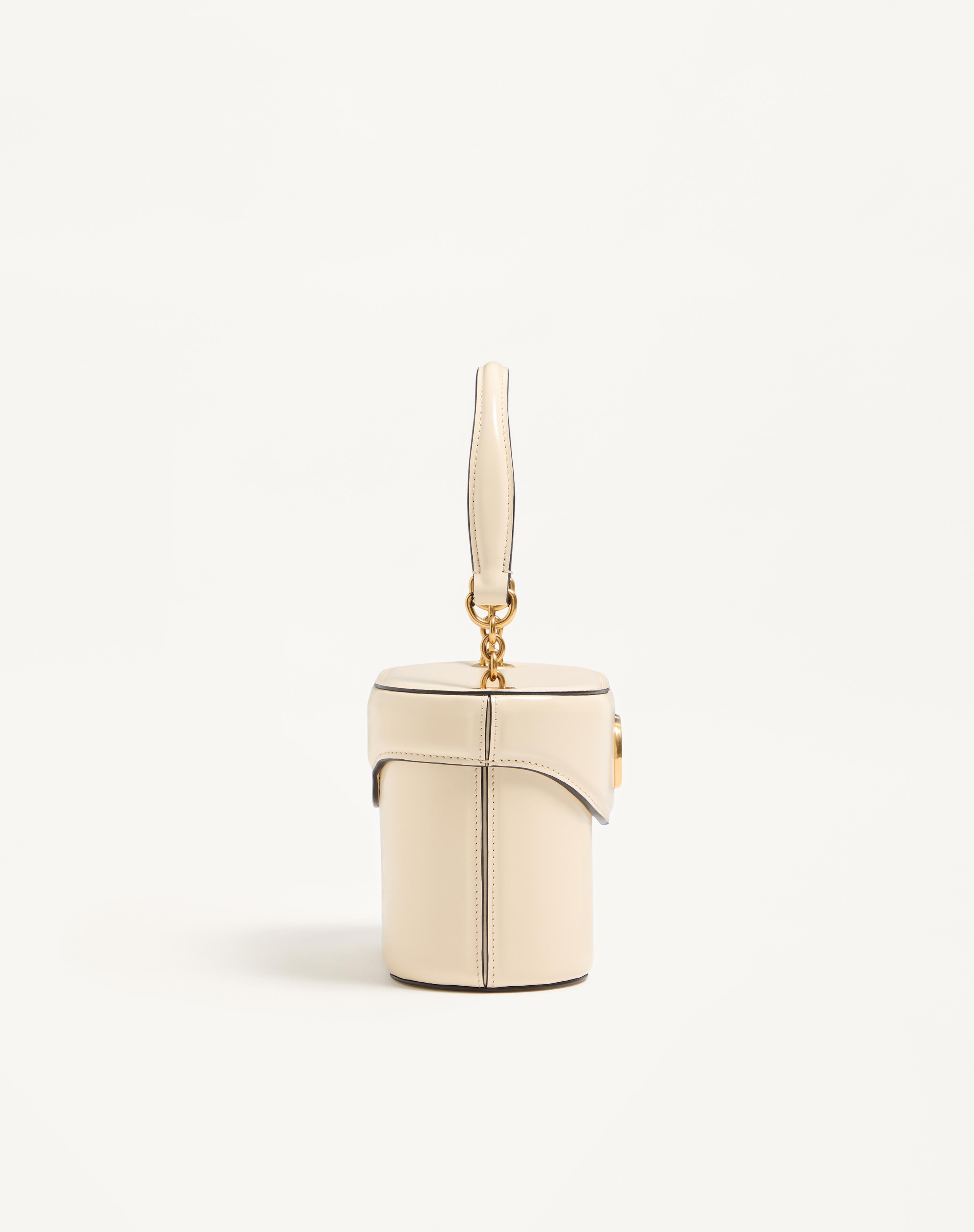 VALENTINO GARAVANI VAIN VANITY BAG IN SHINY CALFSKIN - 4