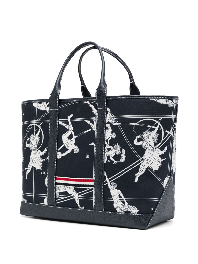Thom Browne medium tool tote bag outlook