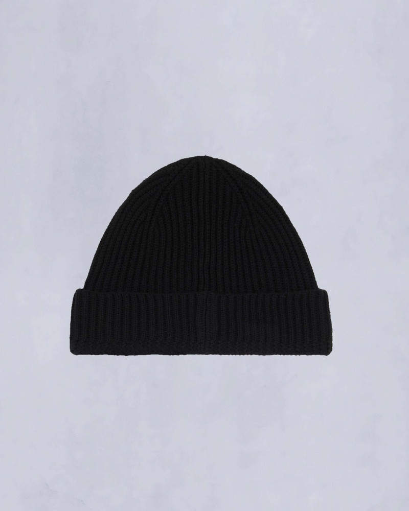 LOGO RIBBED BEANIE 3