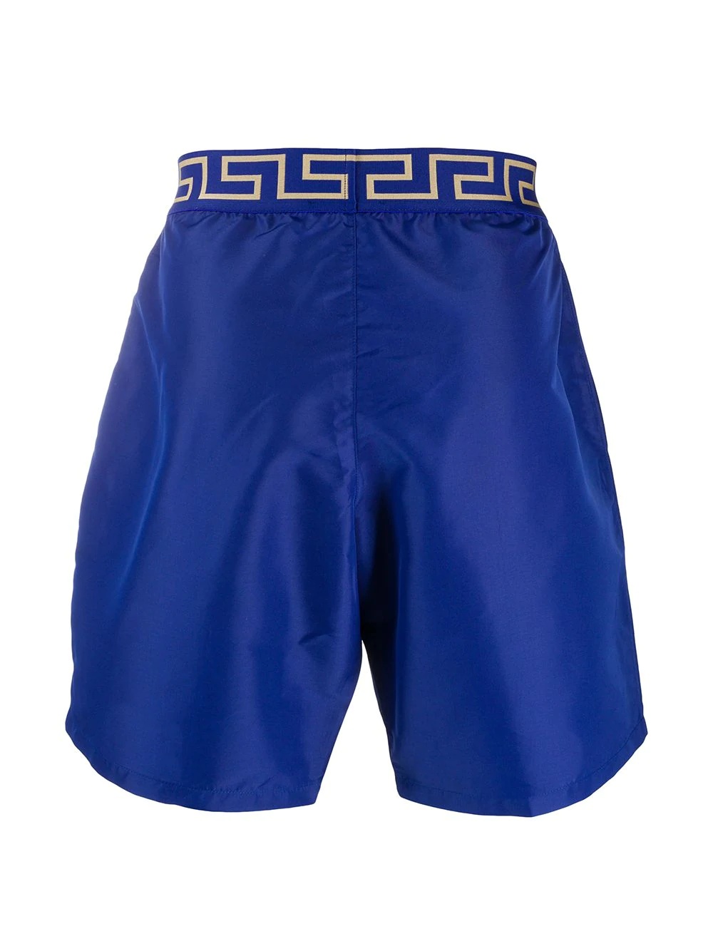 Greca Border knee-length swim shorts - 2