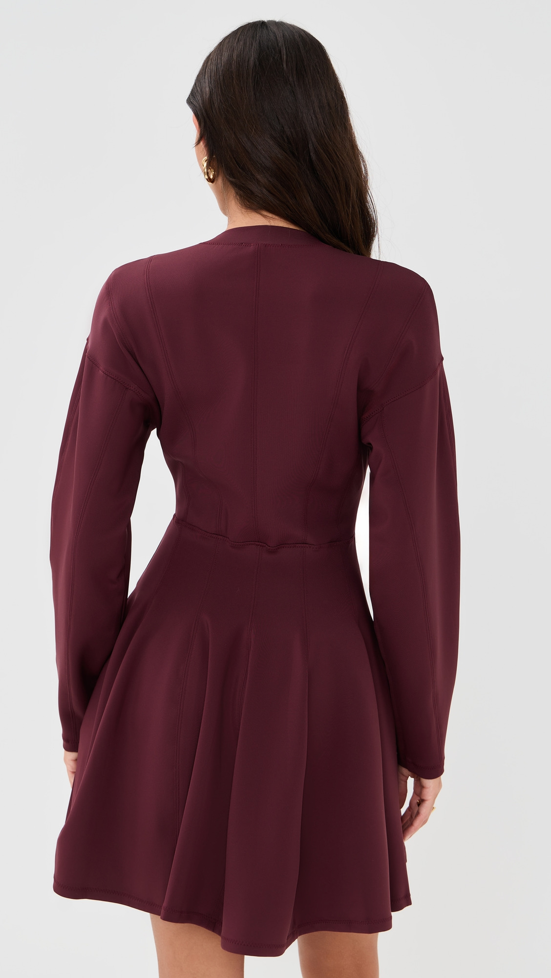 Ansel Mini Dress with Zipper Front - 2