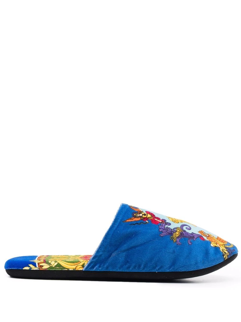 Medusa Renaissance-print slippers - 1