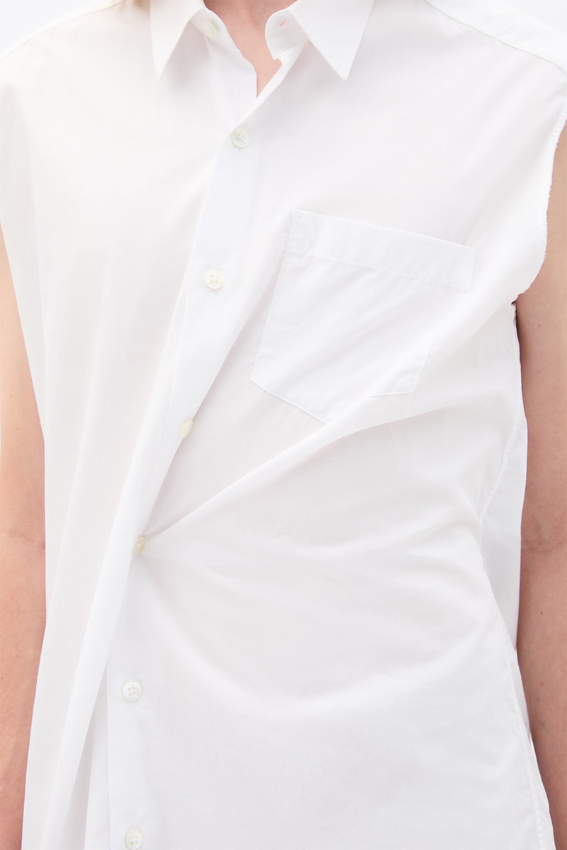 Dorian Sleeveless High Comfort Long Shirt 5