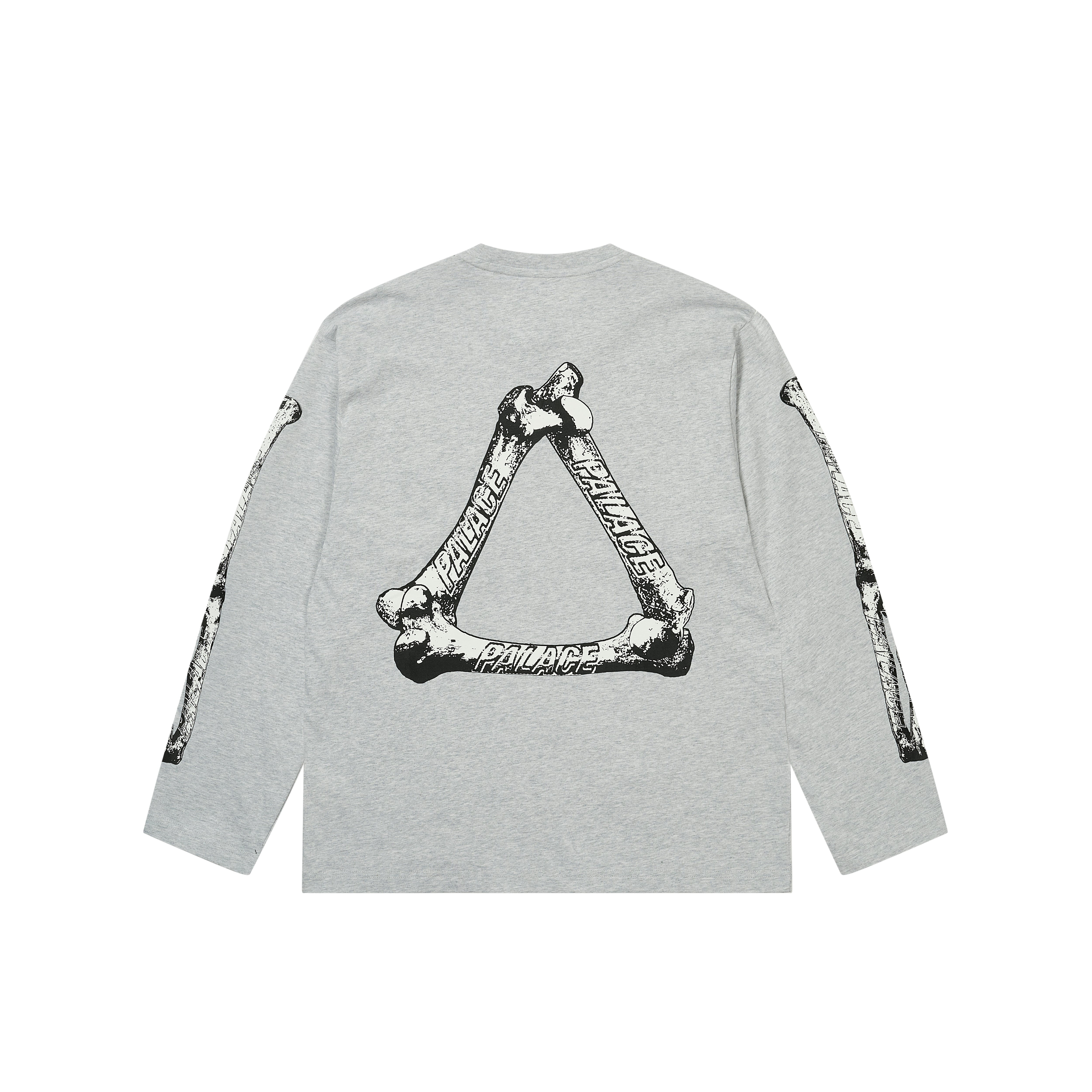 TRI-BONE LONGSLEEVE GREY MARL - 1