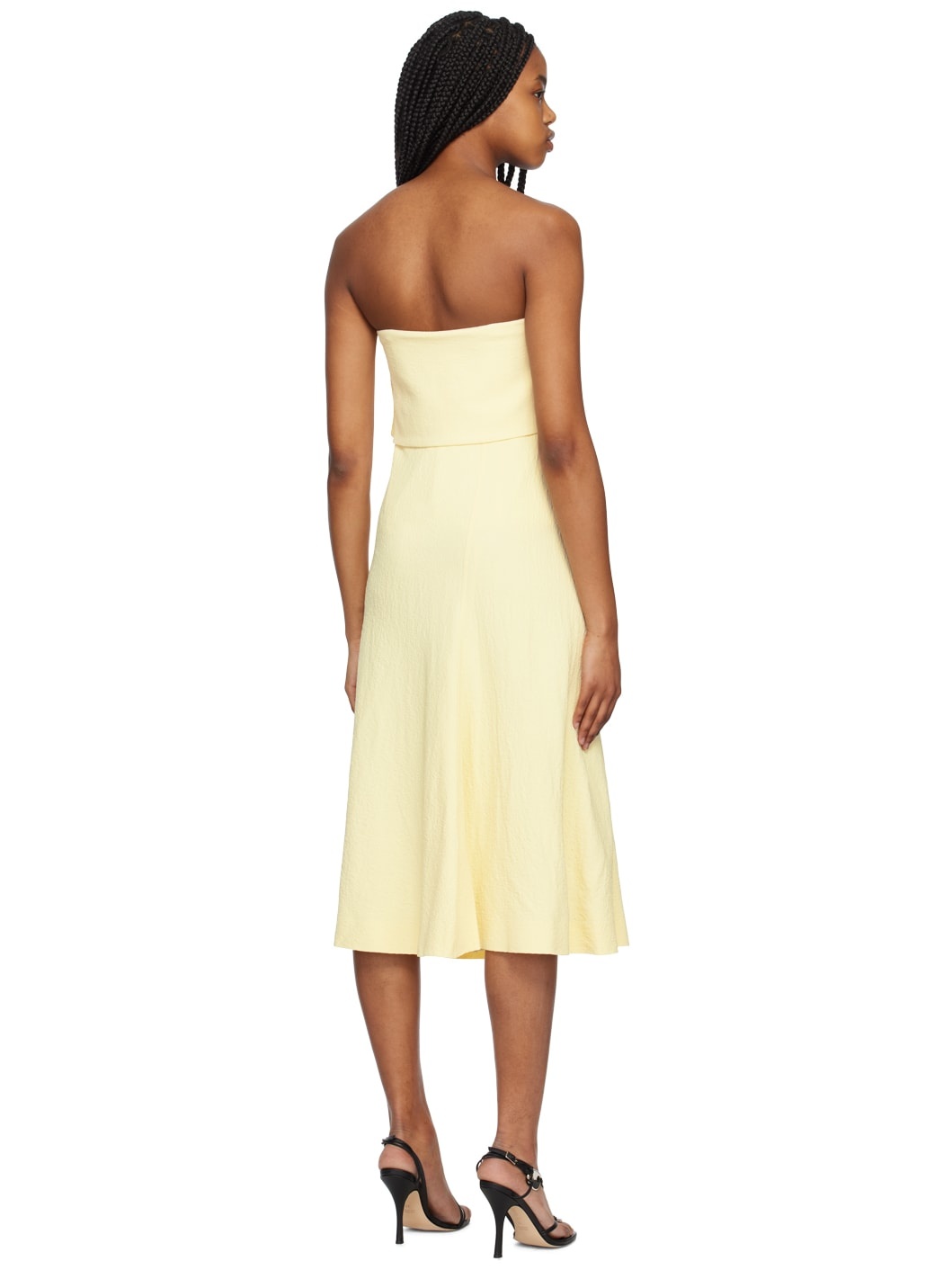 Yellow Artist Minidress - 3
