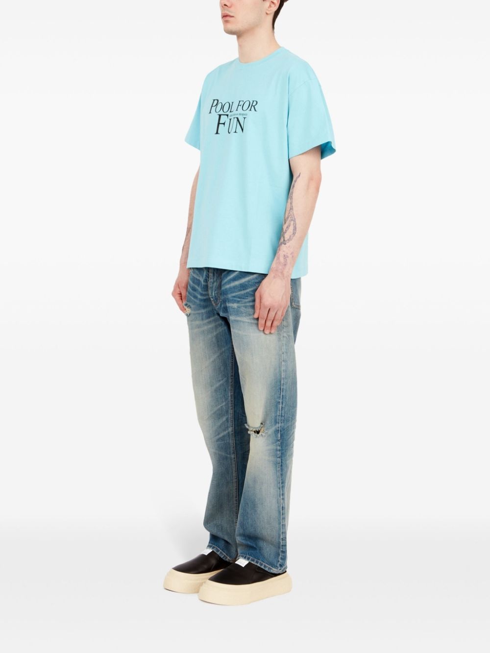 slogan-print T-shirt - 6