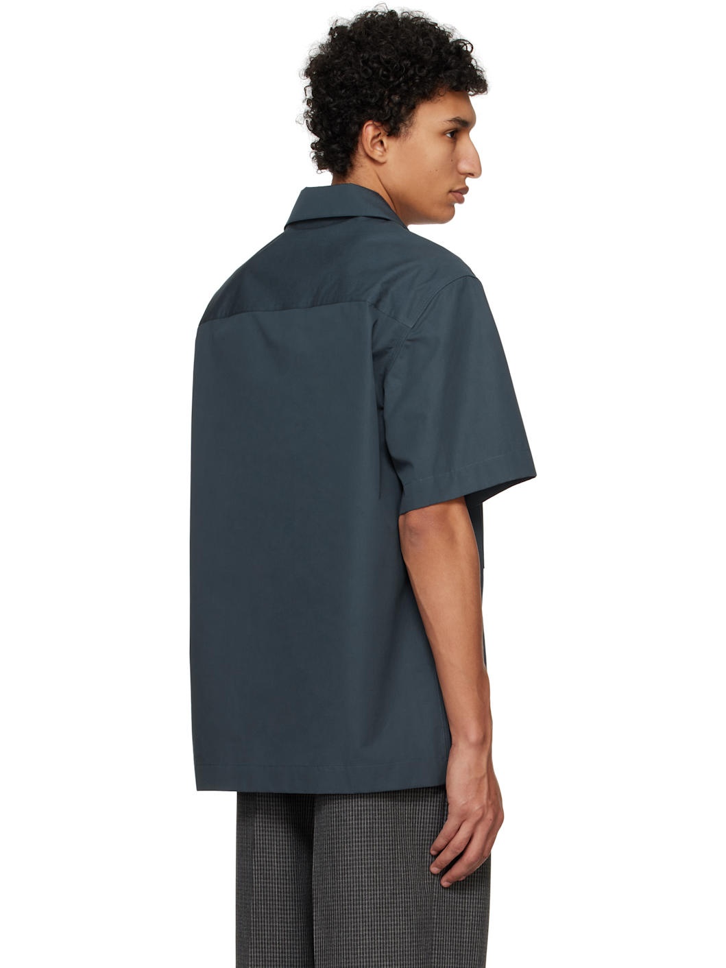 Navy Heavyweight Shirt - 3