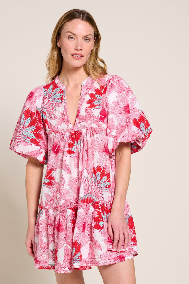Mini Dress Cruz - Pink Padang 3