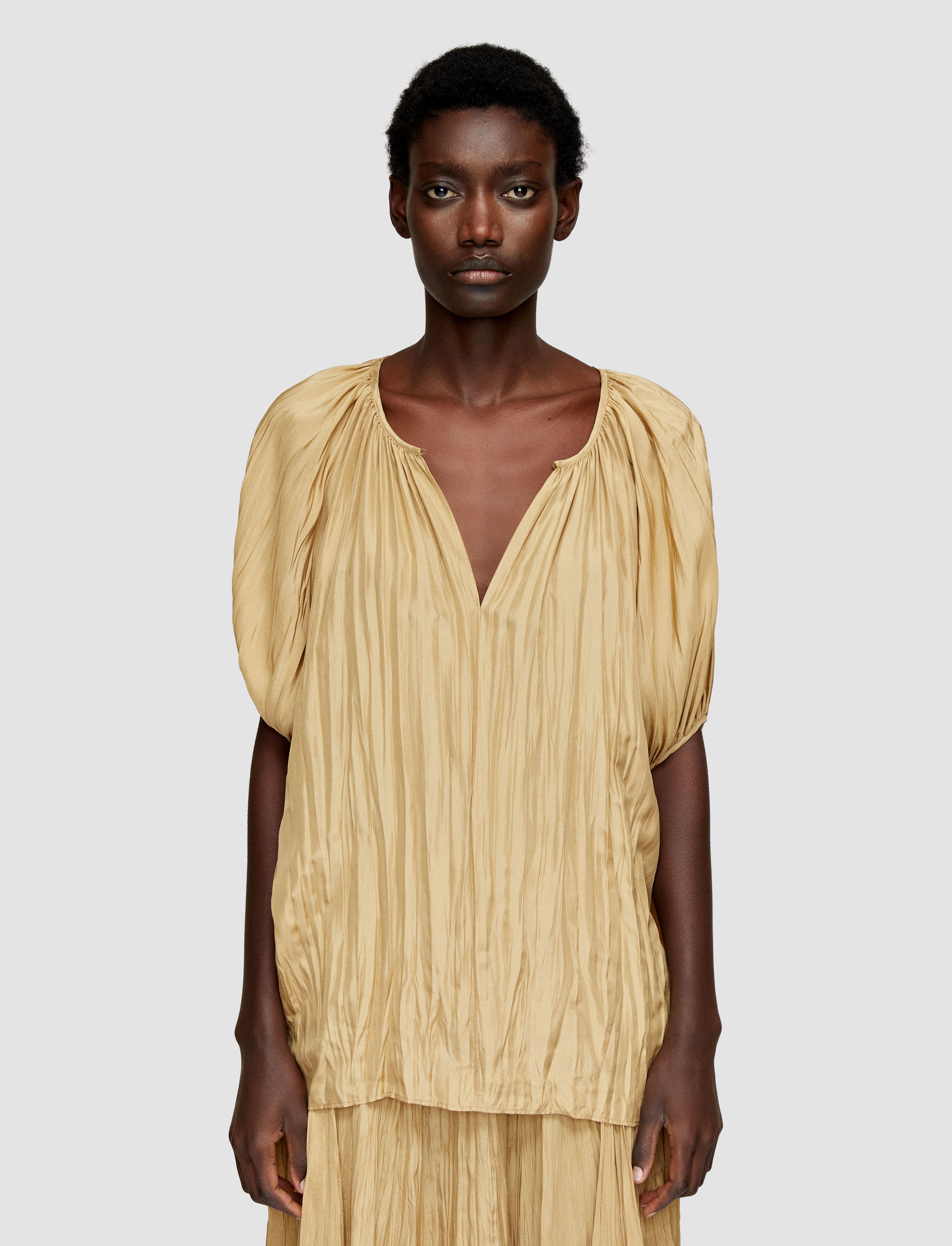 Briela Habotai Silk Blouse - 3