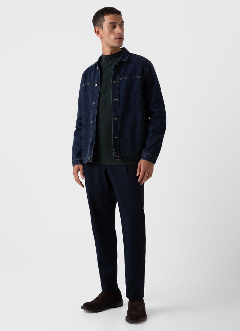 Sunspel Textured Guernsey Jumper outlook