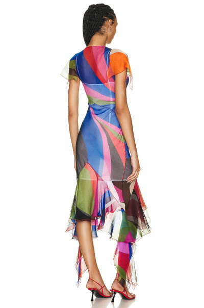 EMILIO PUCCI Printed Silk Dress outlook