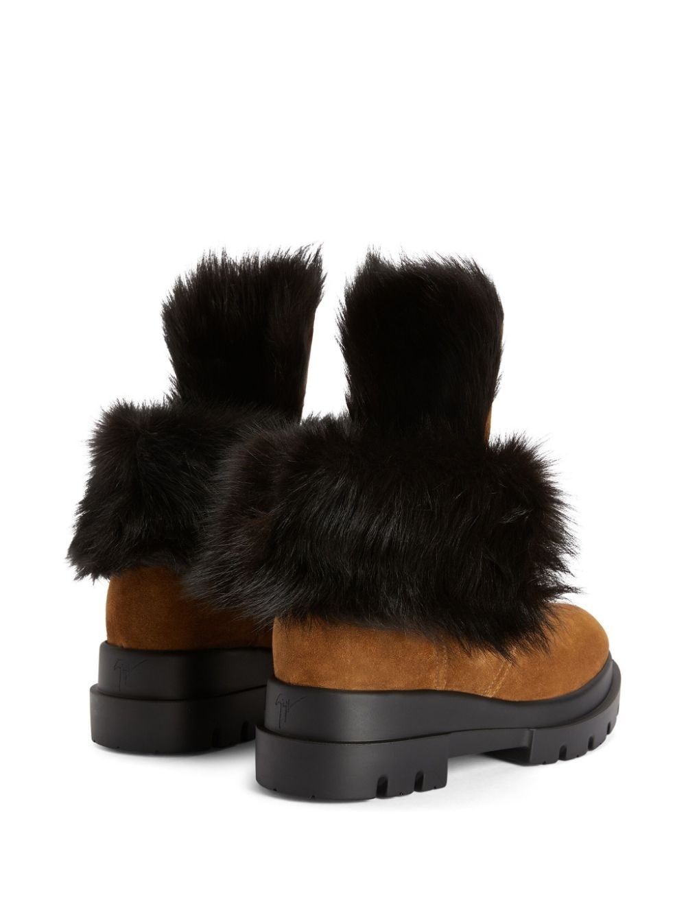 Phillis faux-fur trim boots - 3