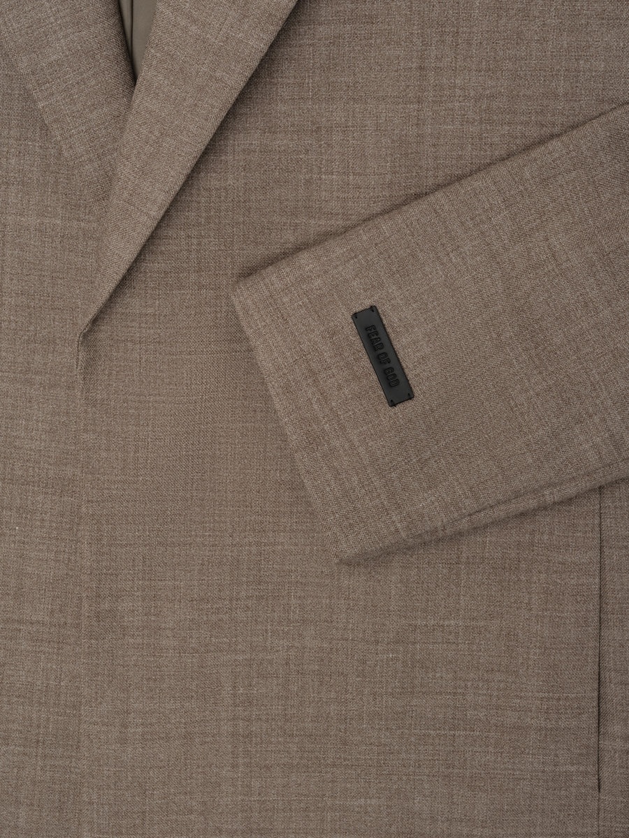 High Twist Wool Single Breasted Blazer - 4