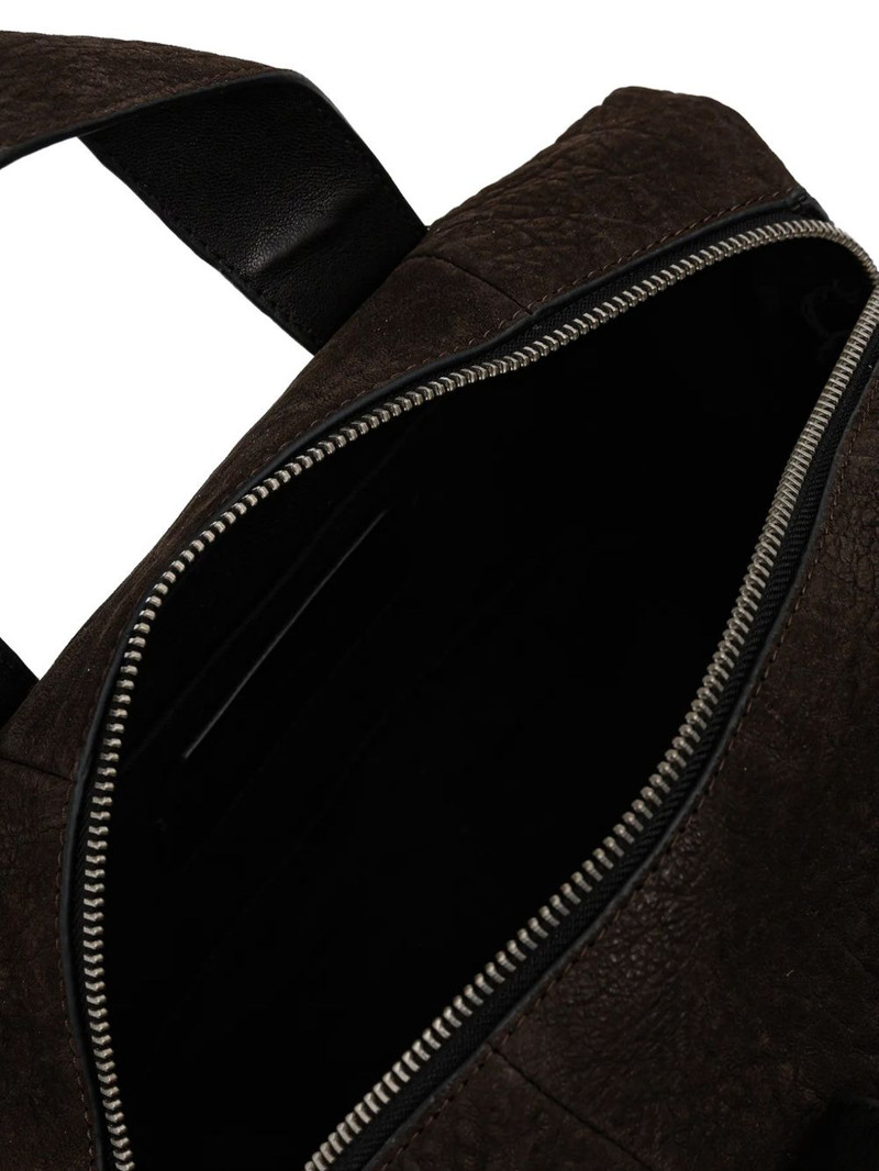 grained-leather tote bag 4