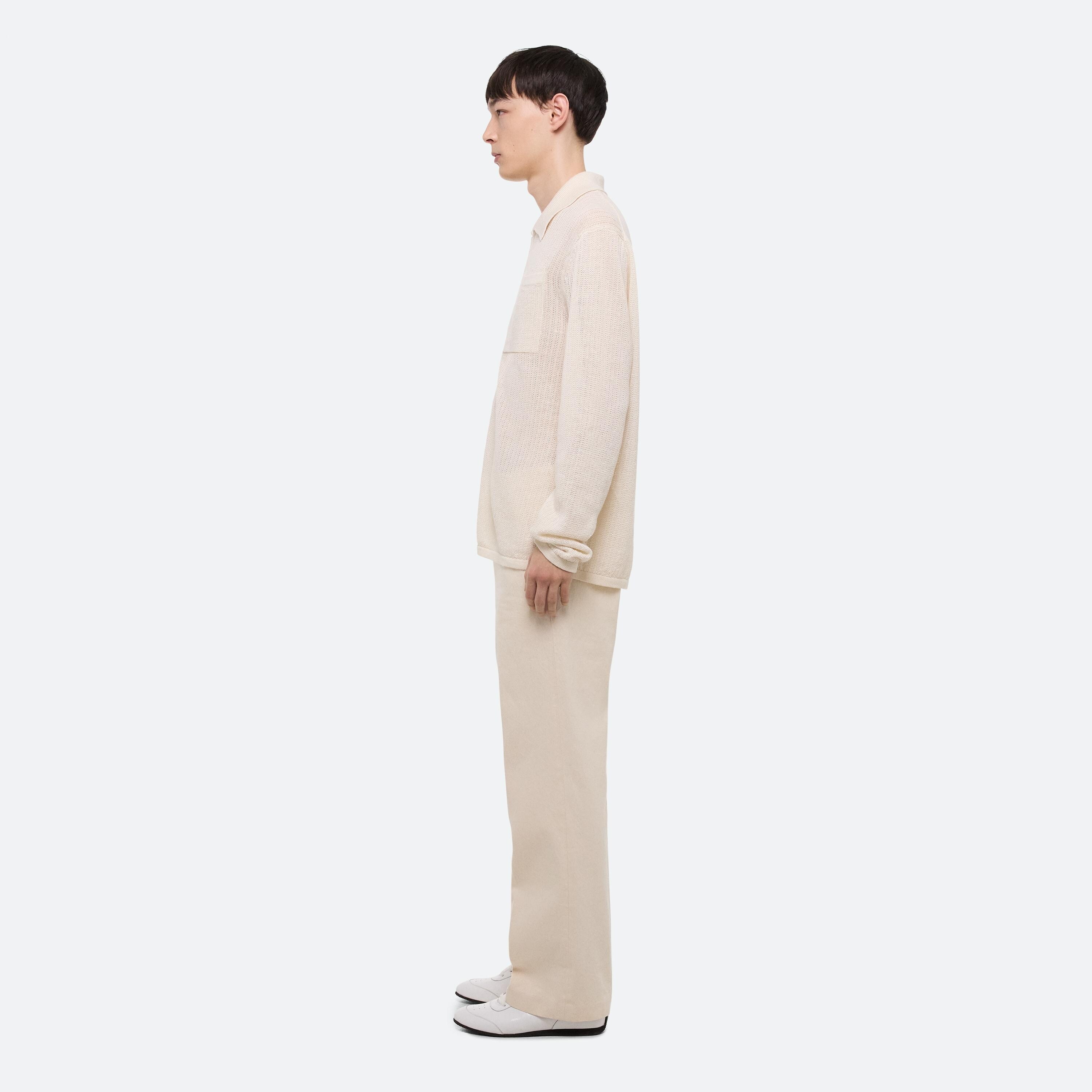 LONGSLEEVE ZIP POLO - 4