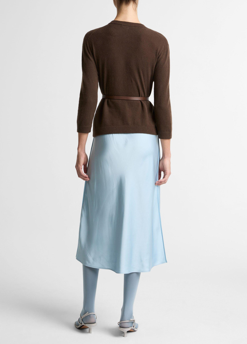 Vince Matte Satin Slip Skirt outlook