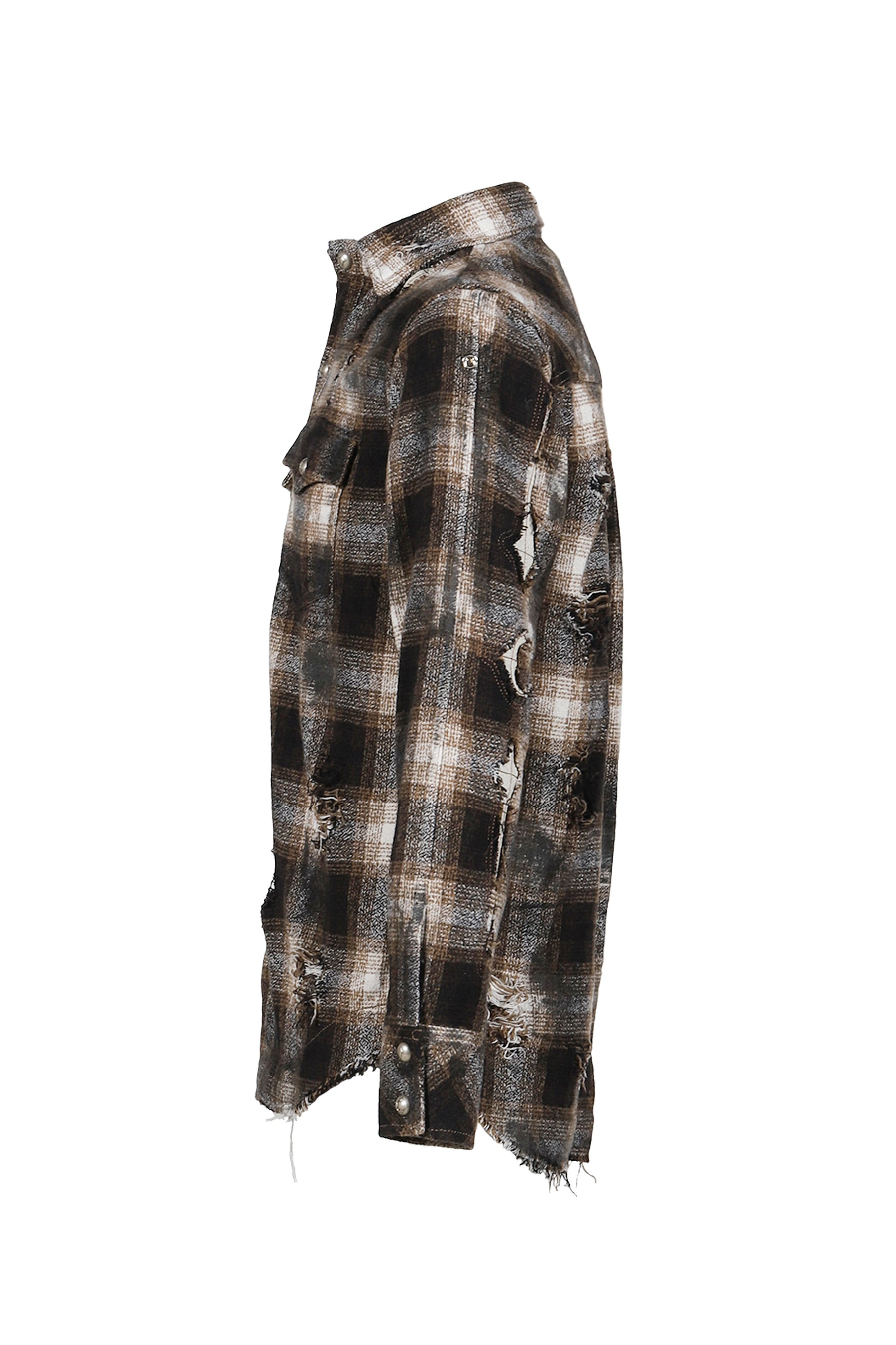 ANGELS DAMAGED SHIRT / BRW - 3