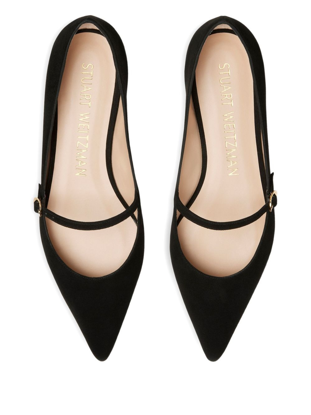 Emilia pointed-toe ballet flats - 4