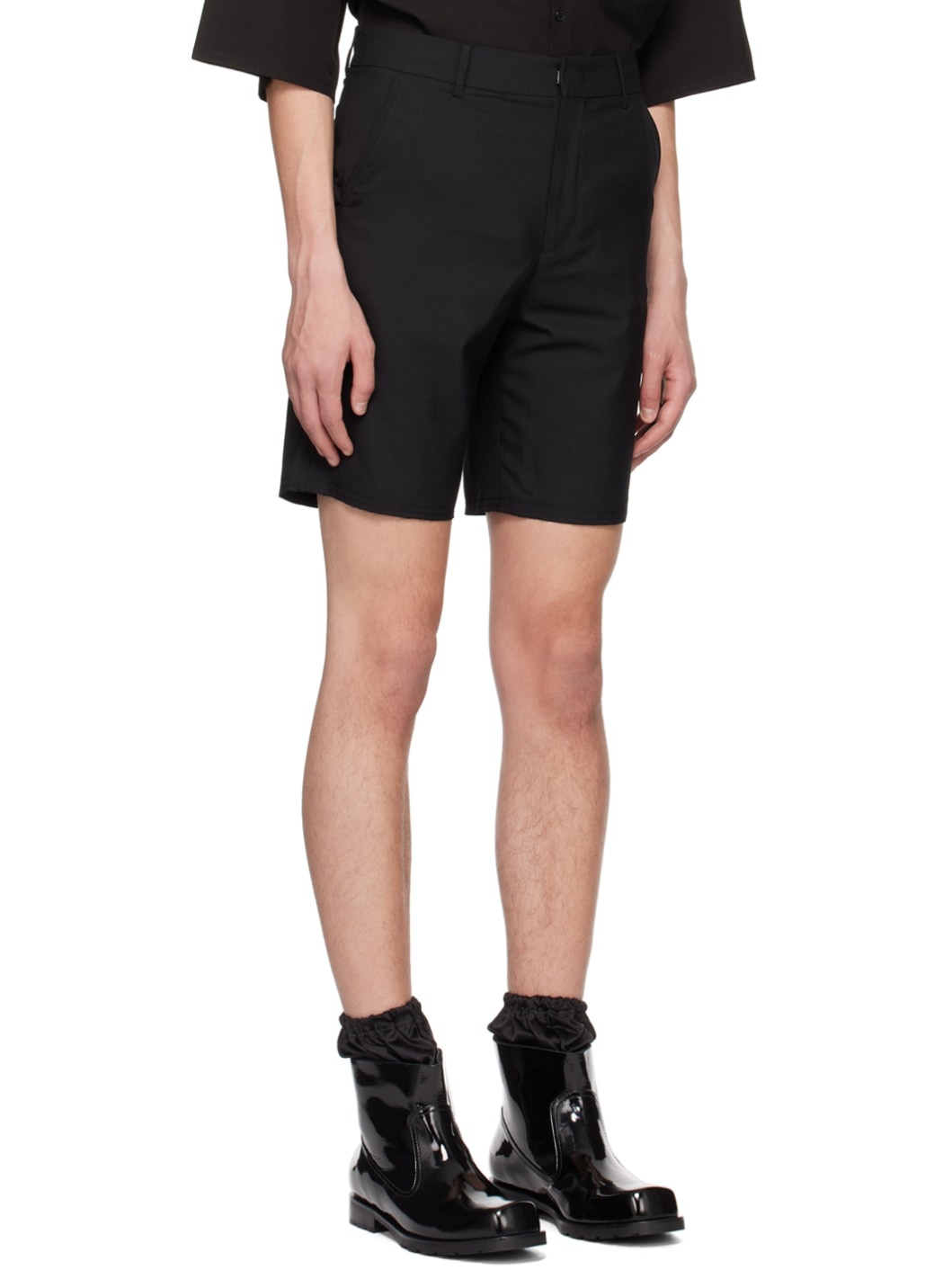 Black Basic Shorts - 2