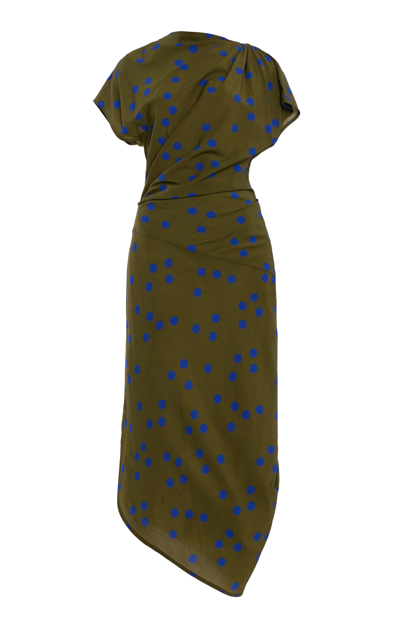 Ren Polka Dot Stretch Dress green - 1