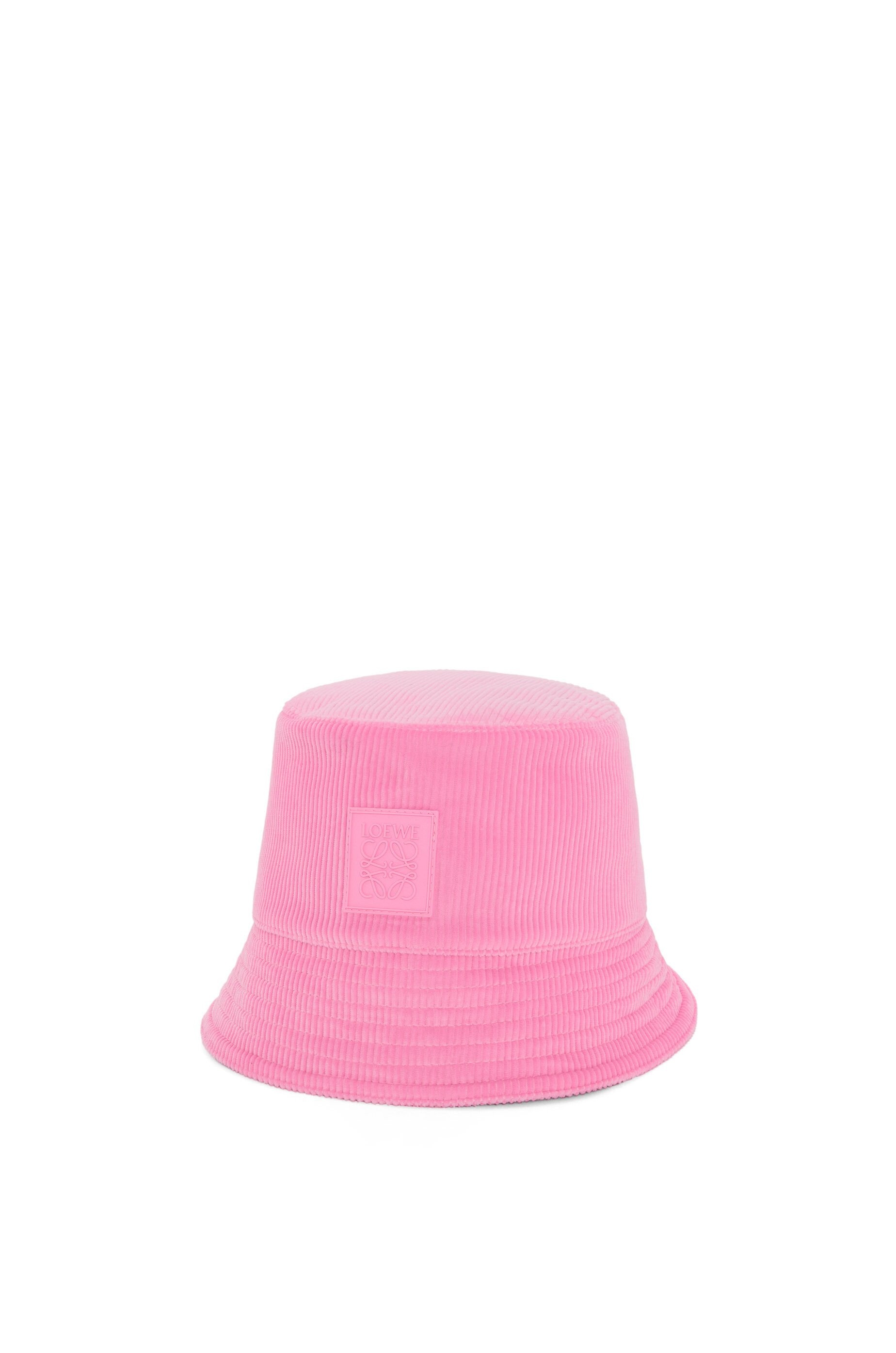 Patch bucket hat in corduroy - 3