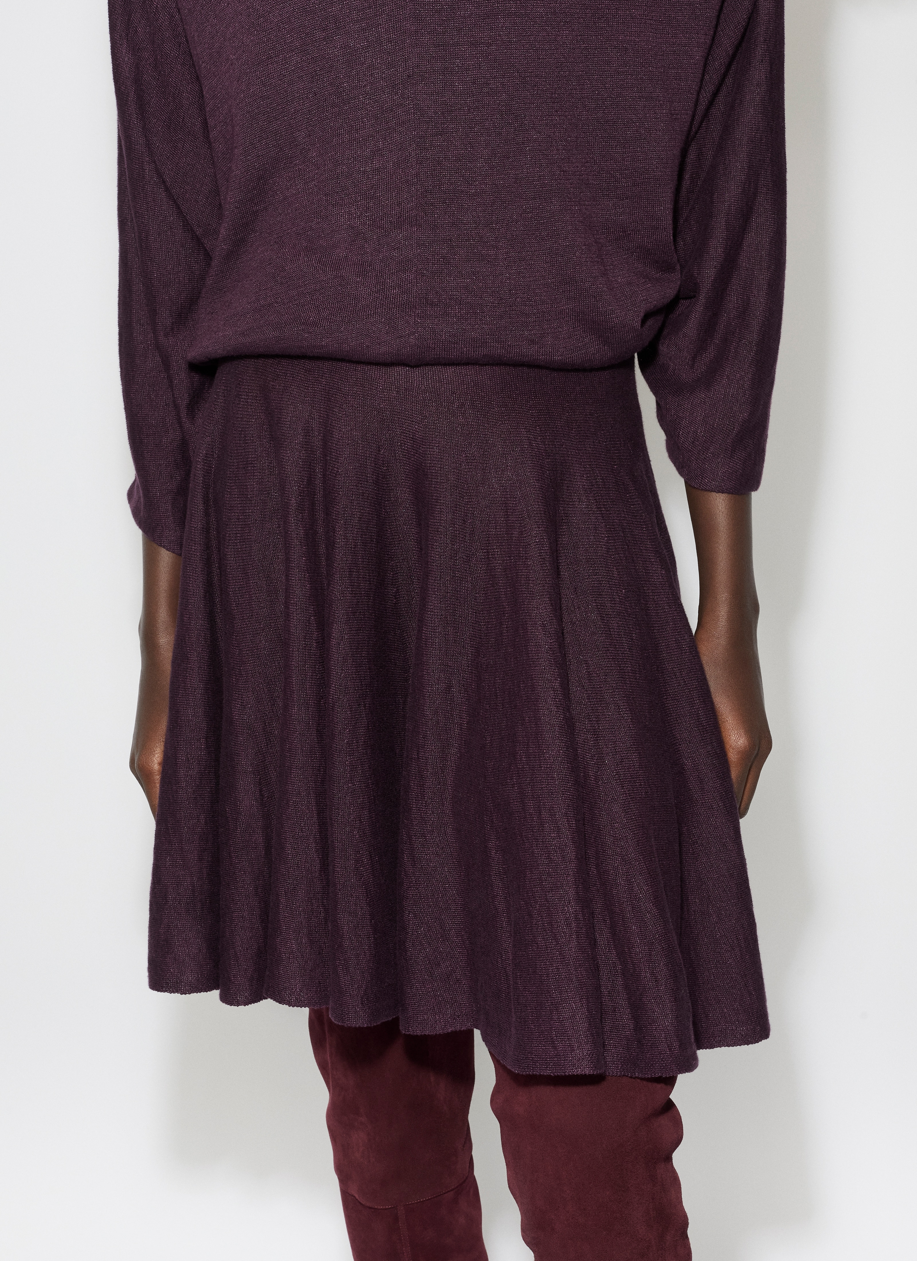 LINEN LAYERED DRESS - 4
