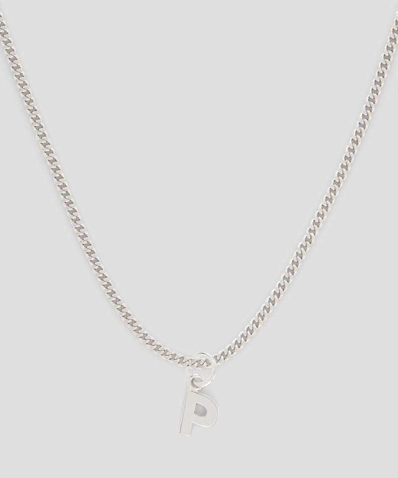 MSGM Brass letter P charm outlook