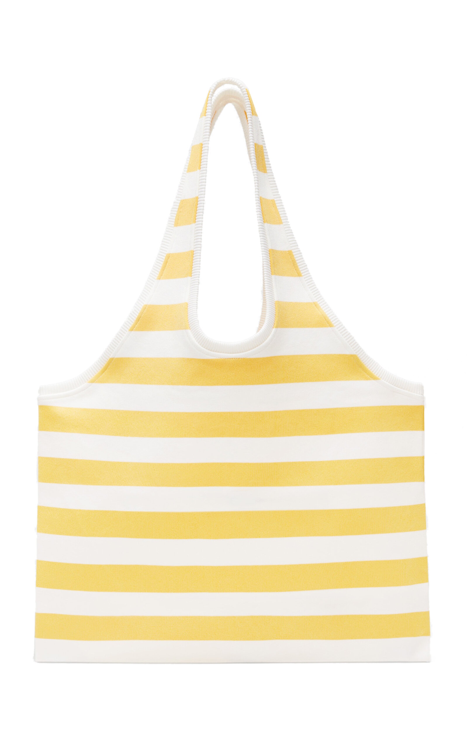 Printed Canvas Tote Bag yellow - 2