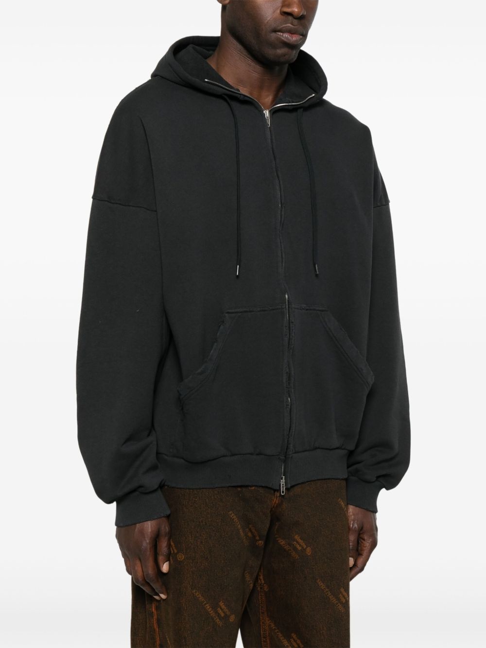 logo-print hoodie - 4
