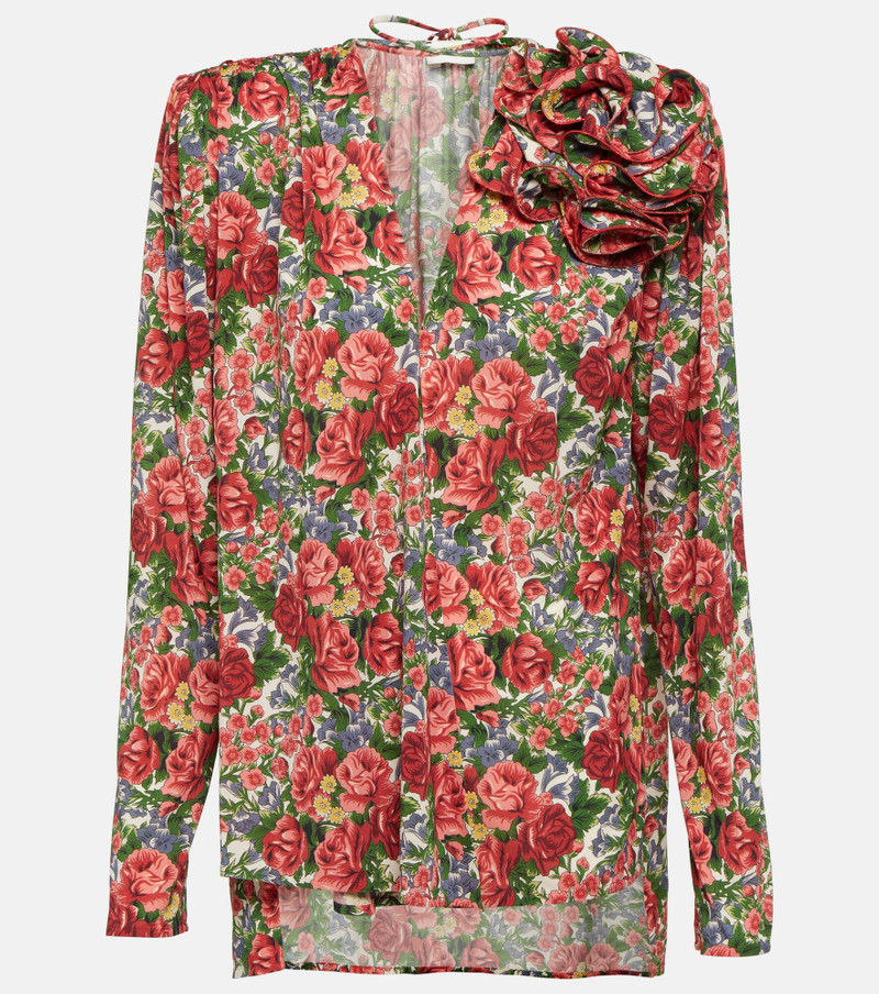 Floral blouse - 1