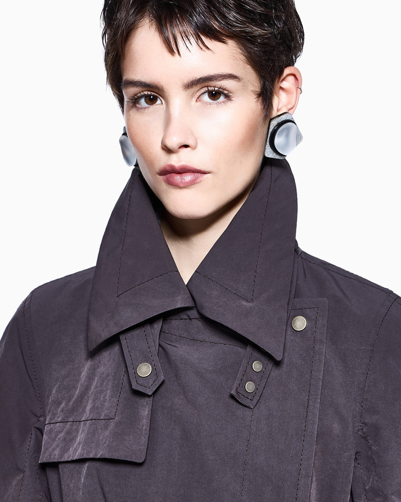 GIORGIO ARMANI TRENCH COAT IN TECHNICAL FABRIC outlook