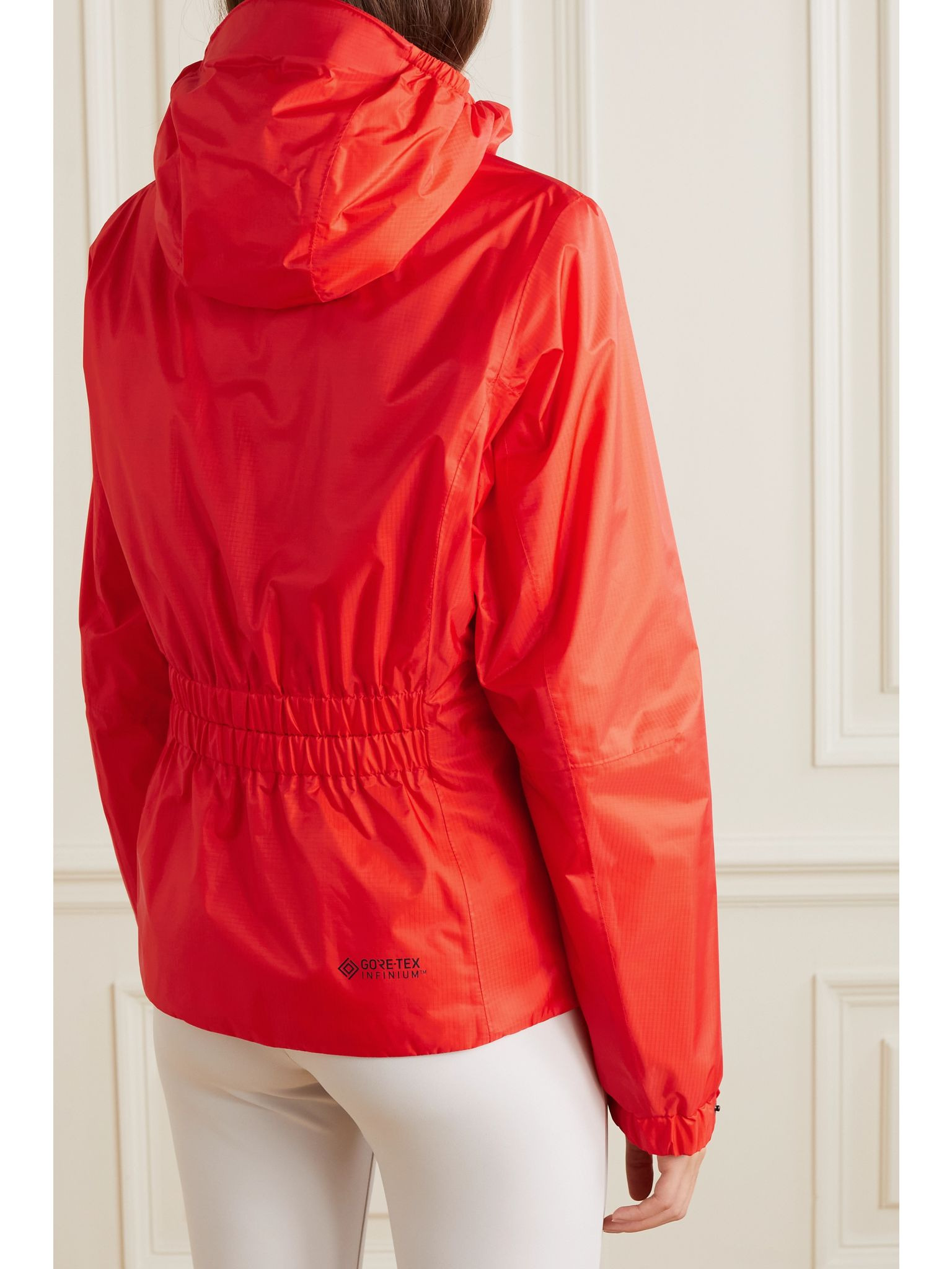 Vouvry hooded GORE-TEX ripstop down jacket Bright orange - 4