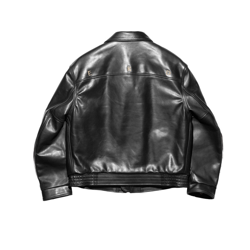 Enfants Riches Déprimés FASCIO COMBATTIMENTO LEATHER JACKET (HOLIDAY EXCLUSIVE) outlook