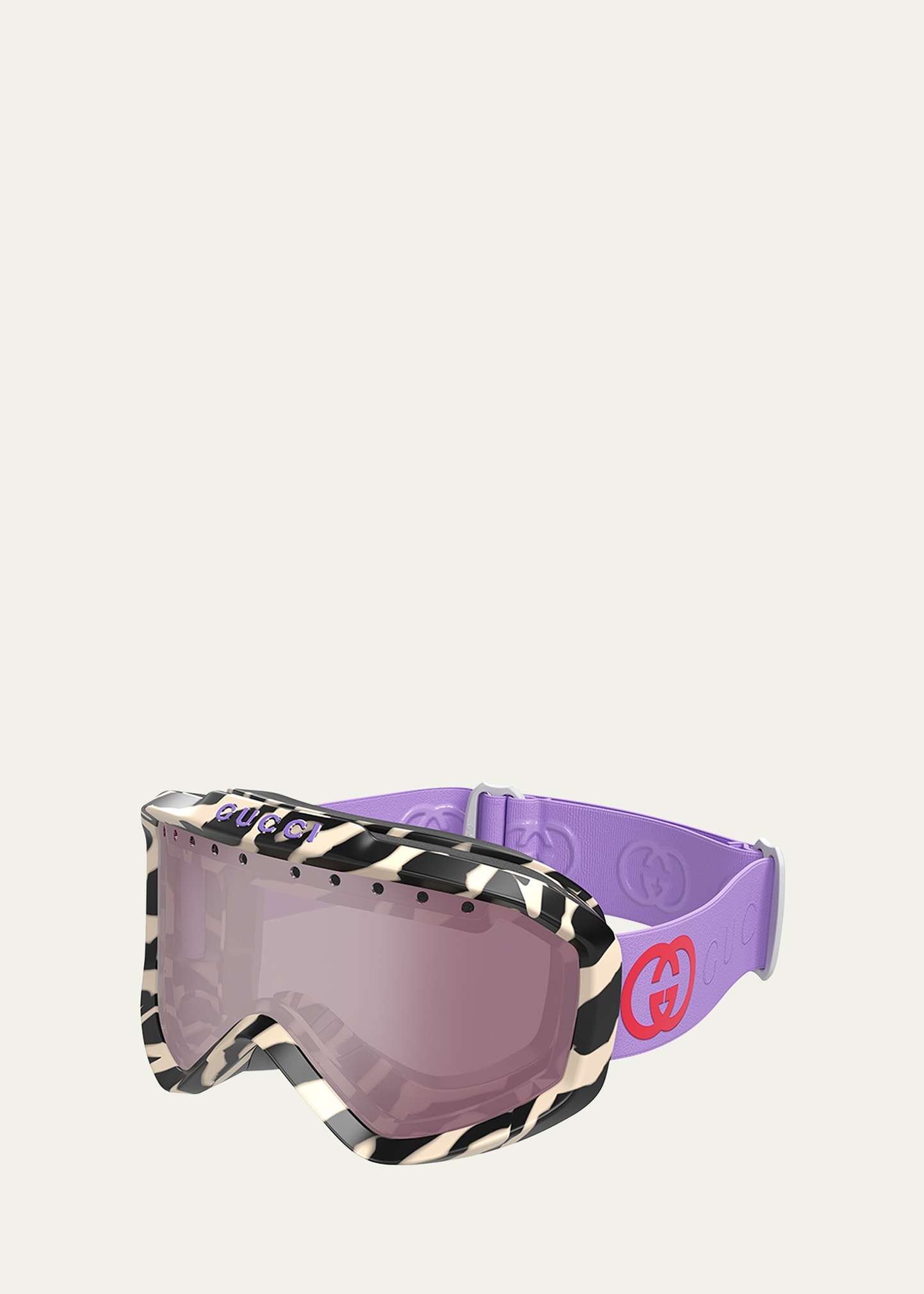 Multicolor Logo Injection Plastic Shield Sunglasses - 2