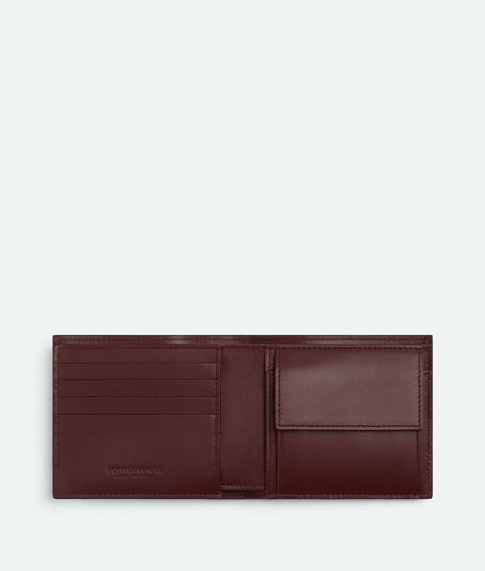 Intrecciato Bi-Fold Wallet With Coin Purse - 2