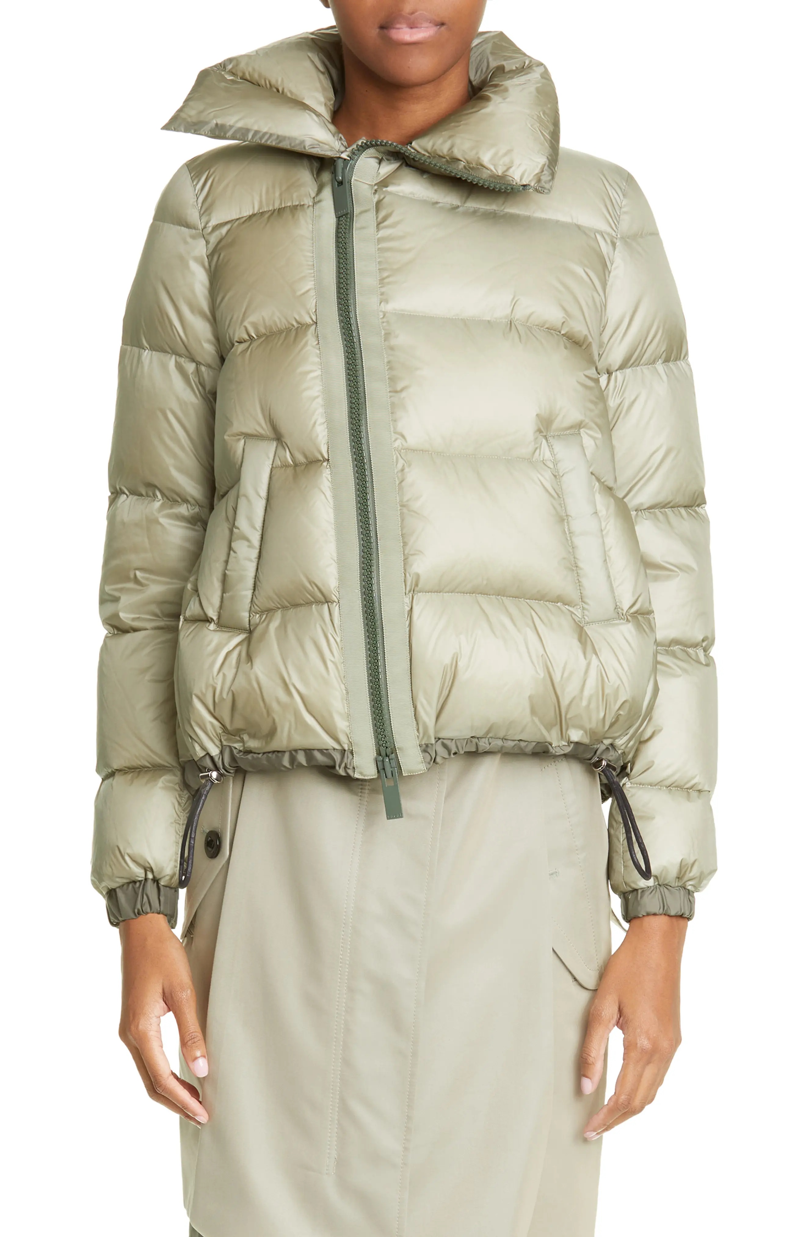 Flare Back Puffer Jacket - 1