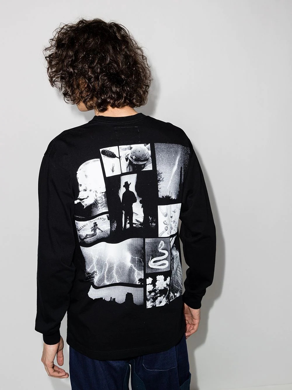 photograph-print crew-neck sweatshirt - 3