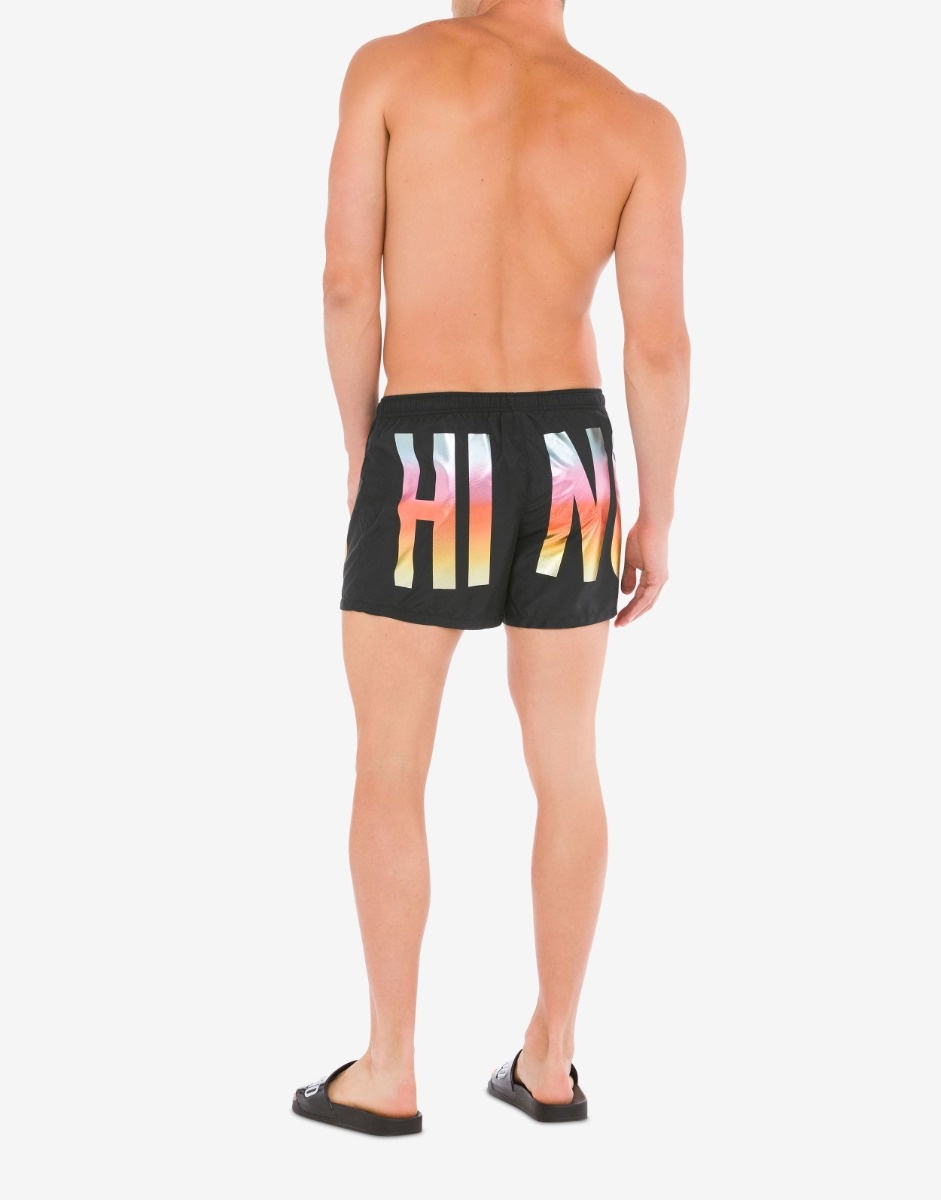 RAINBOW LOGO SWIM TRUNKS - 4