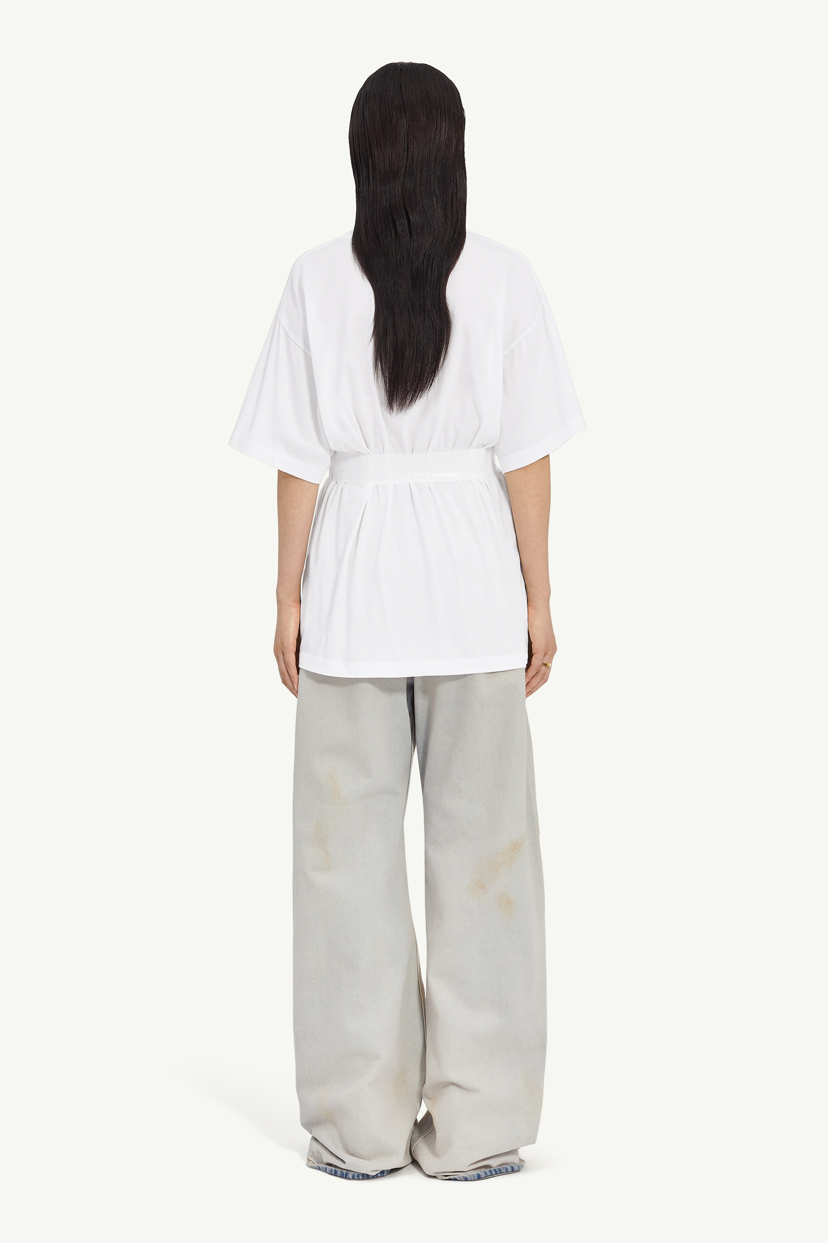 Taped jersey T-shirt - 4