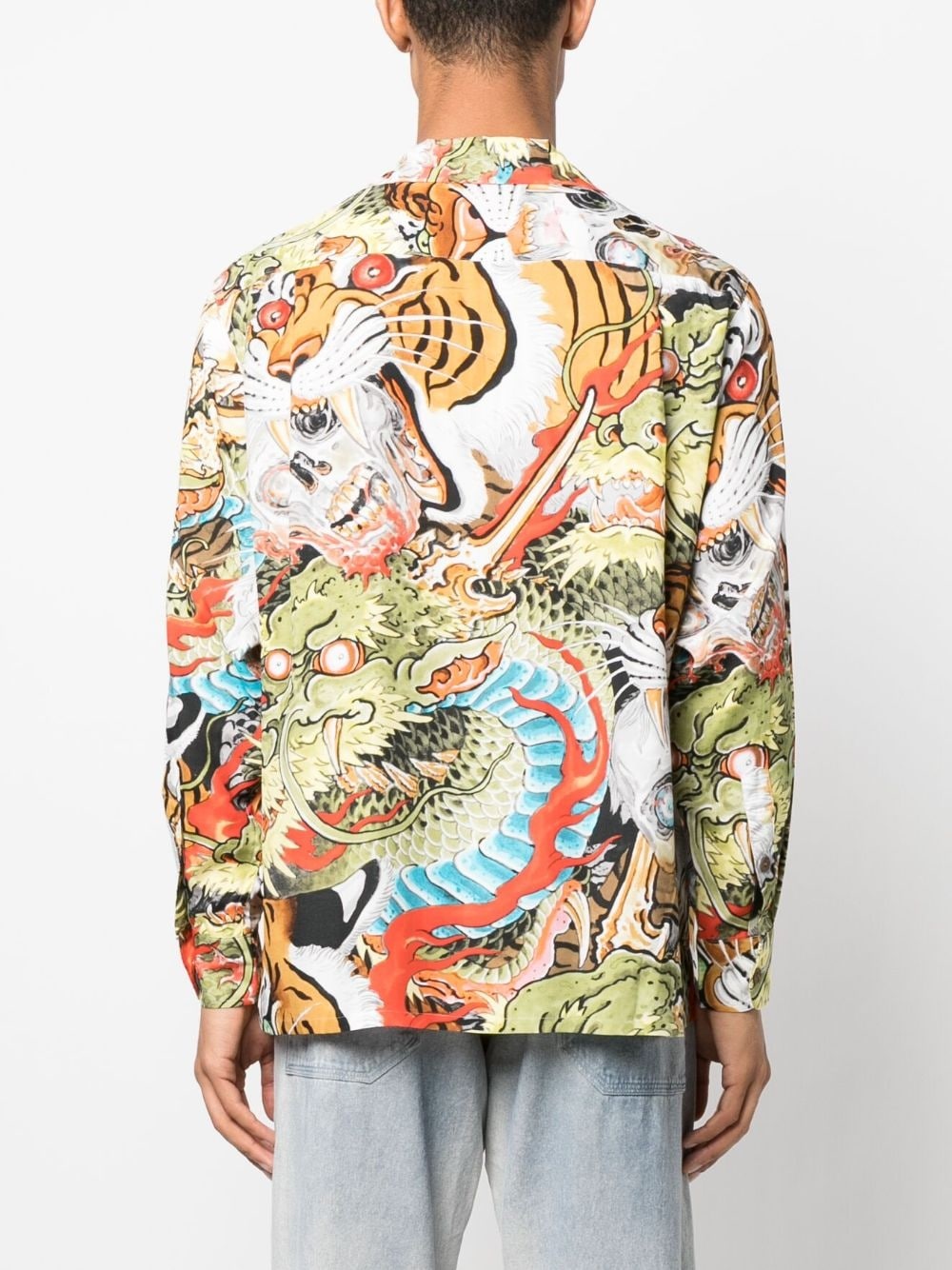 graphic-print shirt - 4