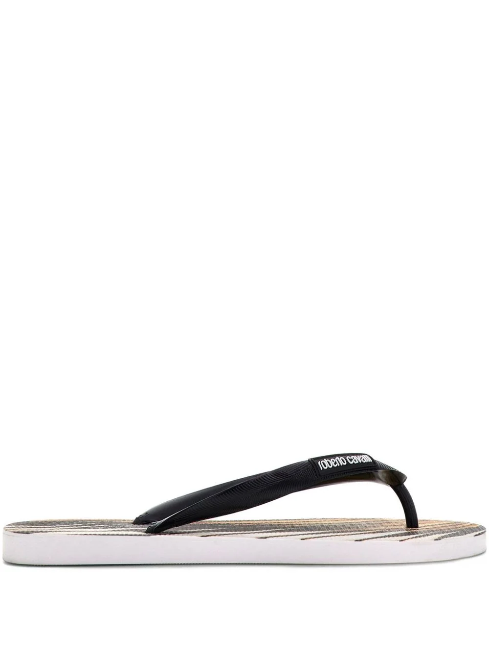 Ray Gold Print flip-flops - 1