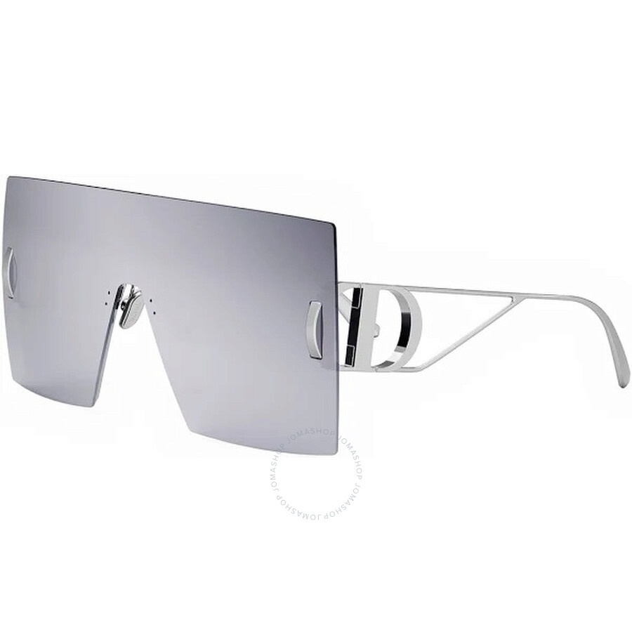 Dior 30MONTAIGNE M1U Grey Mirror Shield Ladies Sunglasses CD40102U 16C 143 - 1