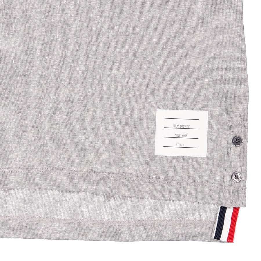 Thom Browne Lightweight Striped Cuff Cotton T-Shirt - 2