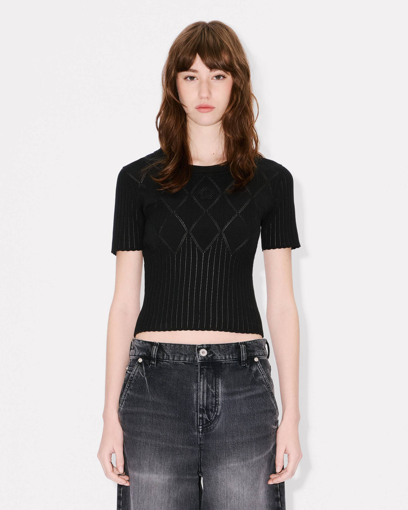 Short sleeve knit top 3