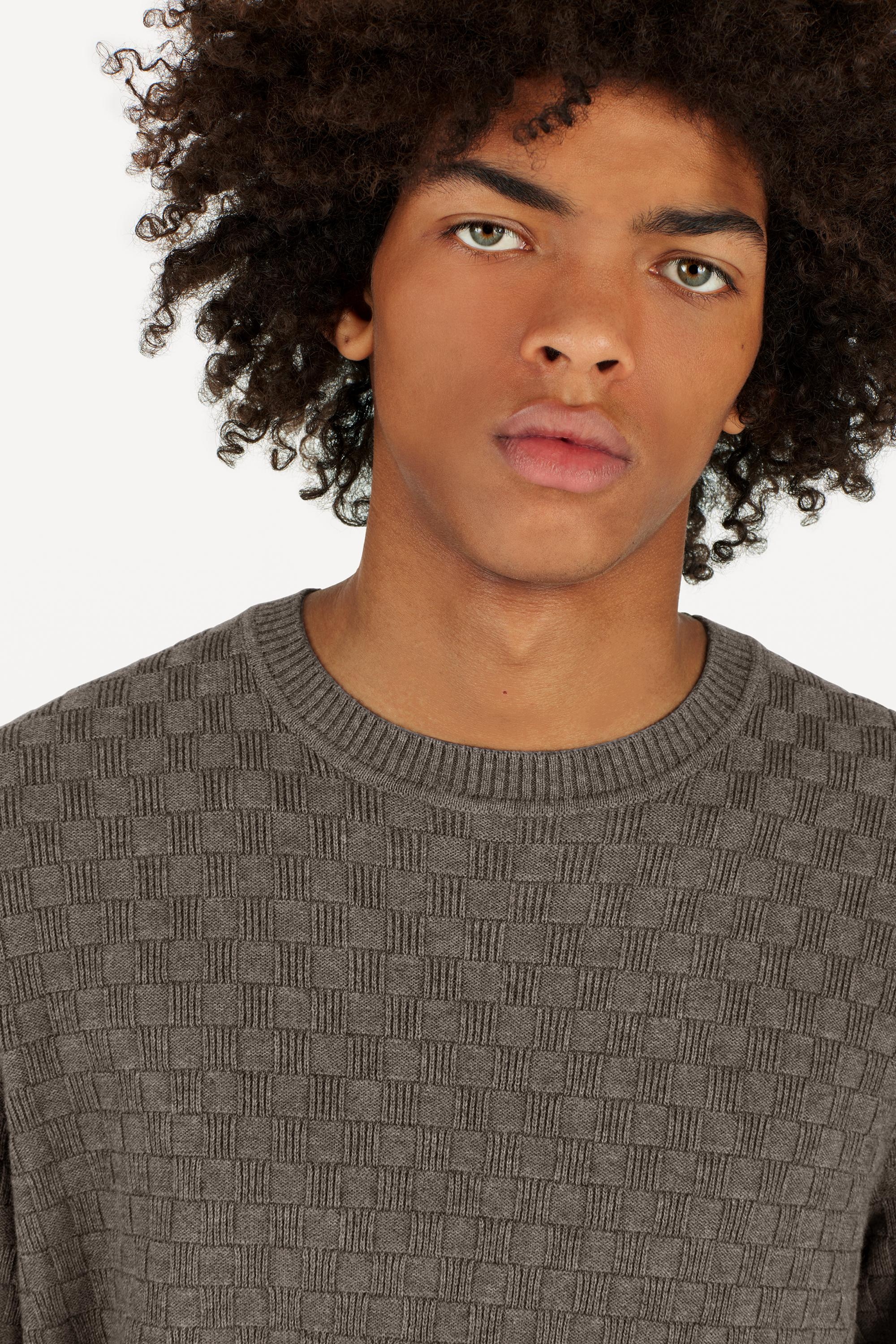 Damier Crew Neck sweater - 2