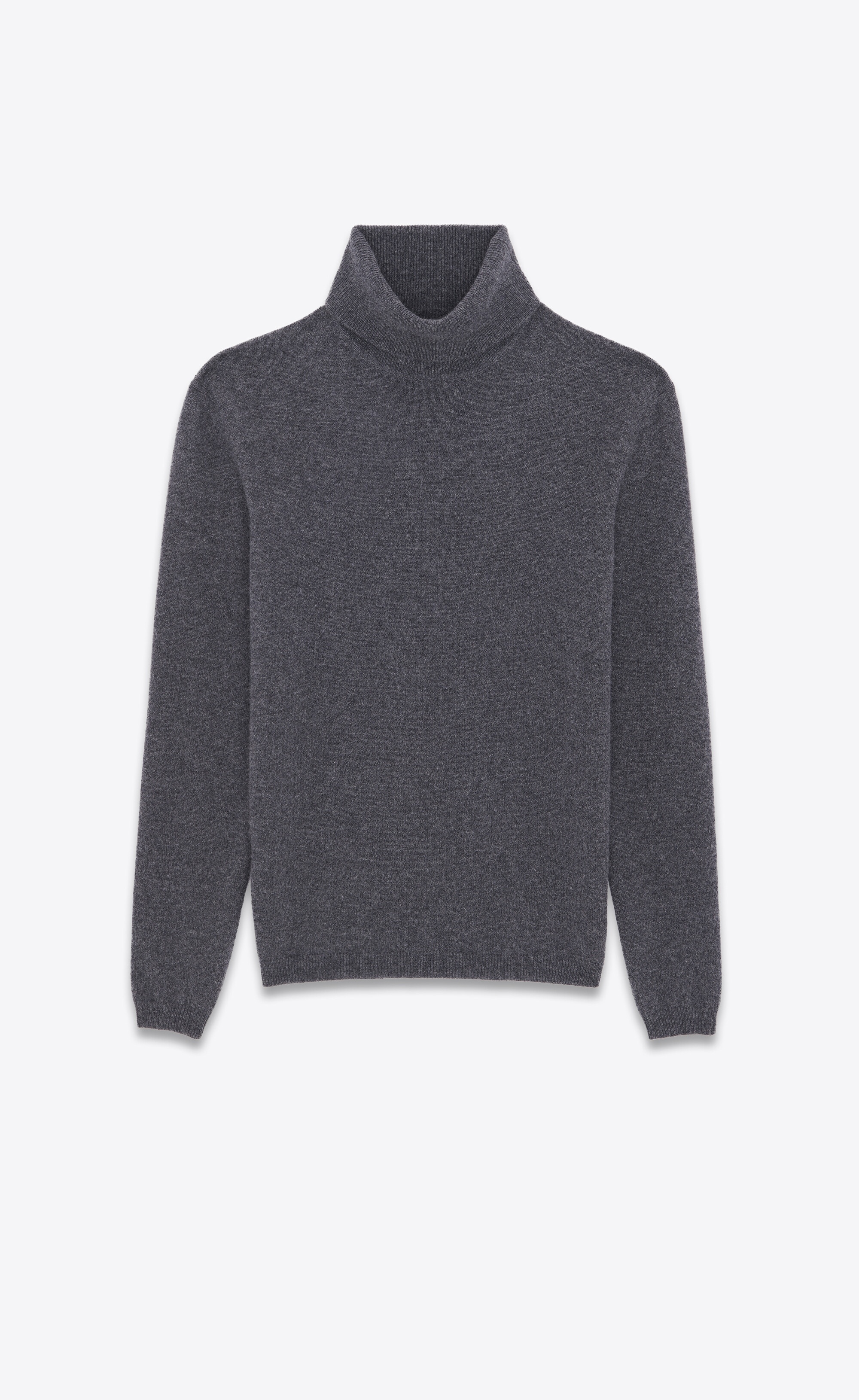 turtleneck sweater in cashmere - 1