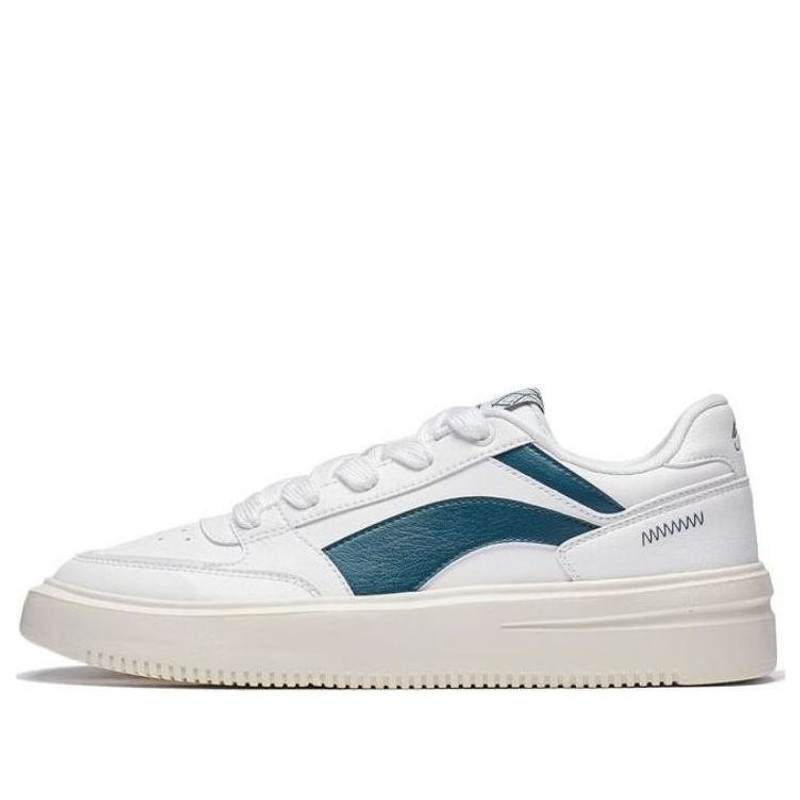 Li-Ning Casual Lifestyle Skate Shoes 'White Blue' AGCT139-2 - 1