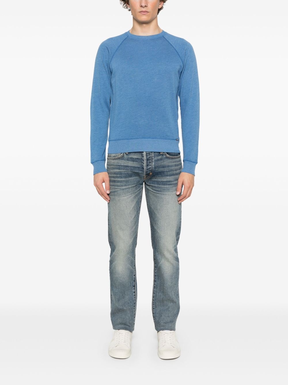 logo-patch sweatshirt - 2
